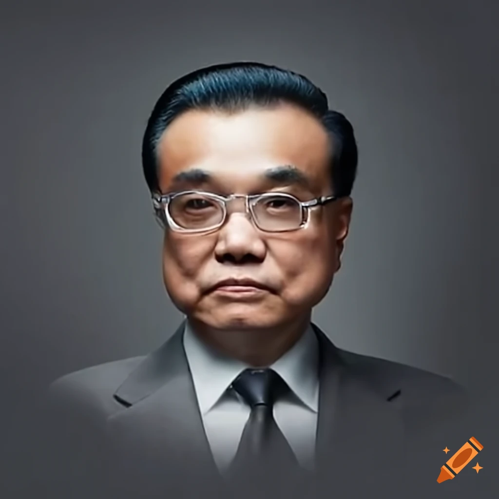 Portrait of li keqiang on Craiyon