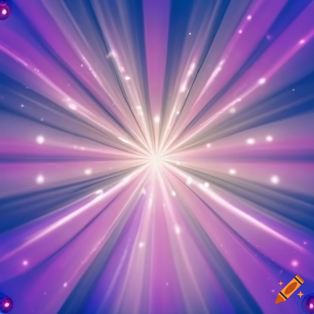 dazzling white lights on a white background