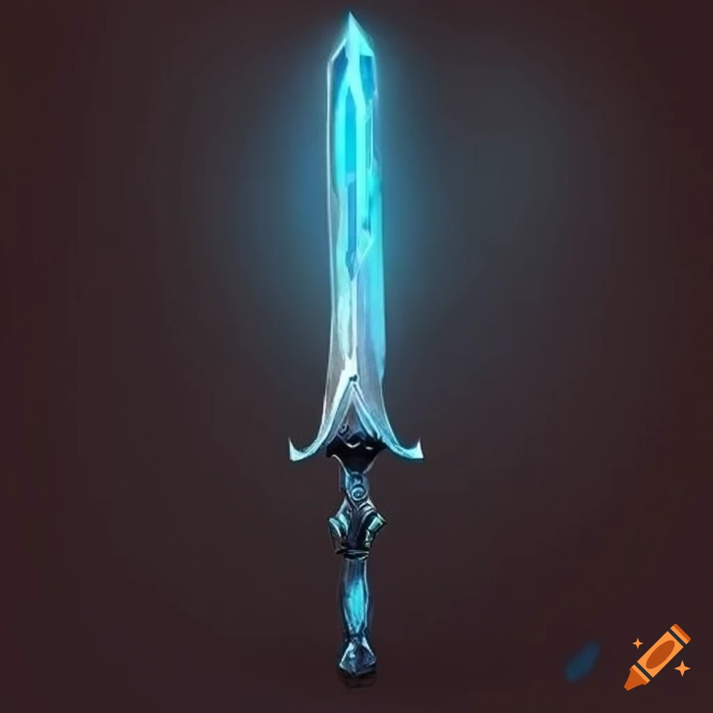 Concept art of a futuristic sword