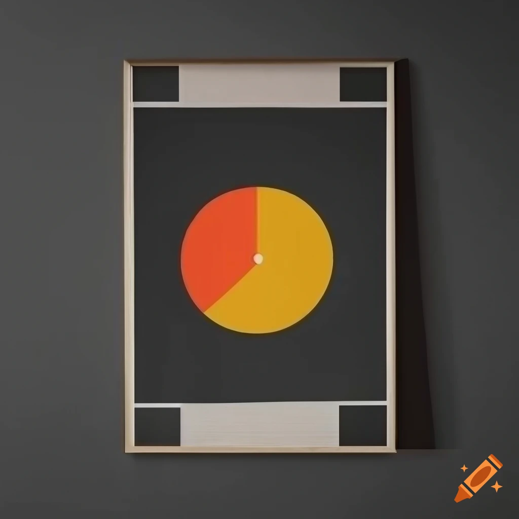 black Bauhaus poster