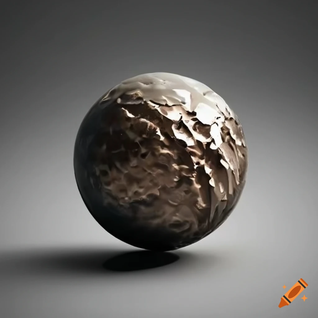 Stylized liquid metal ball