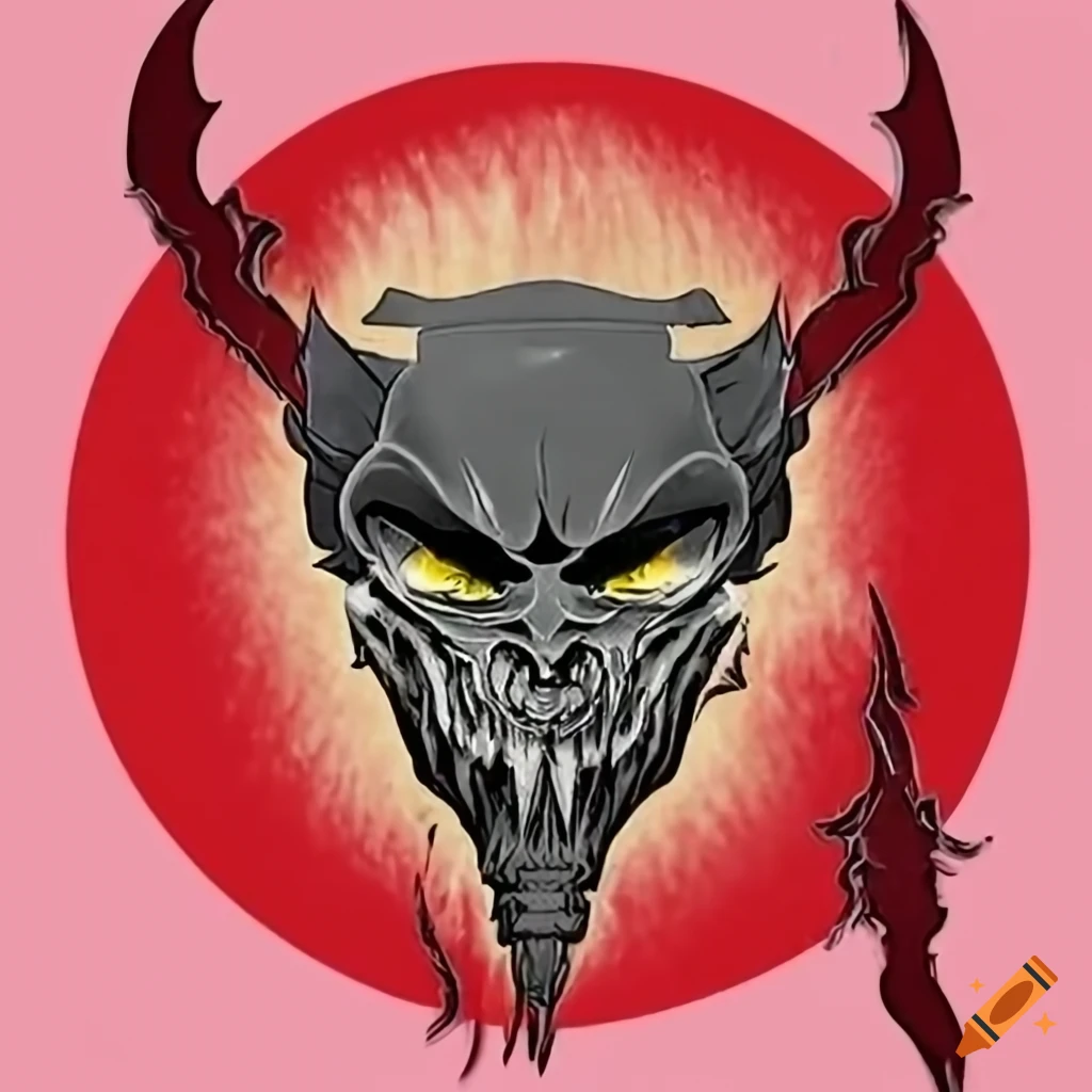 Logo of a lightning demon flash
