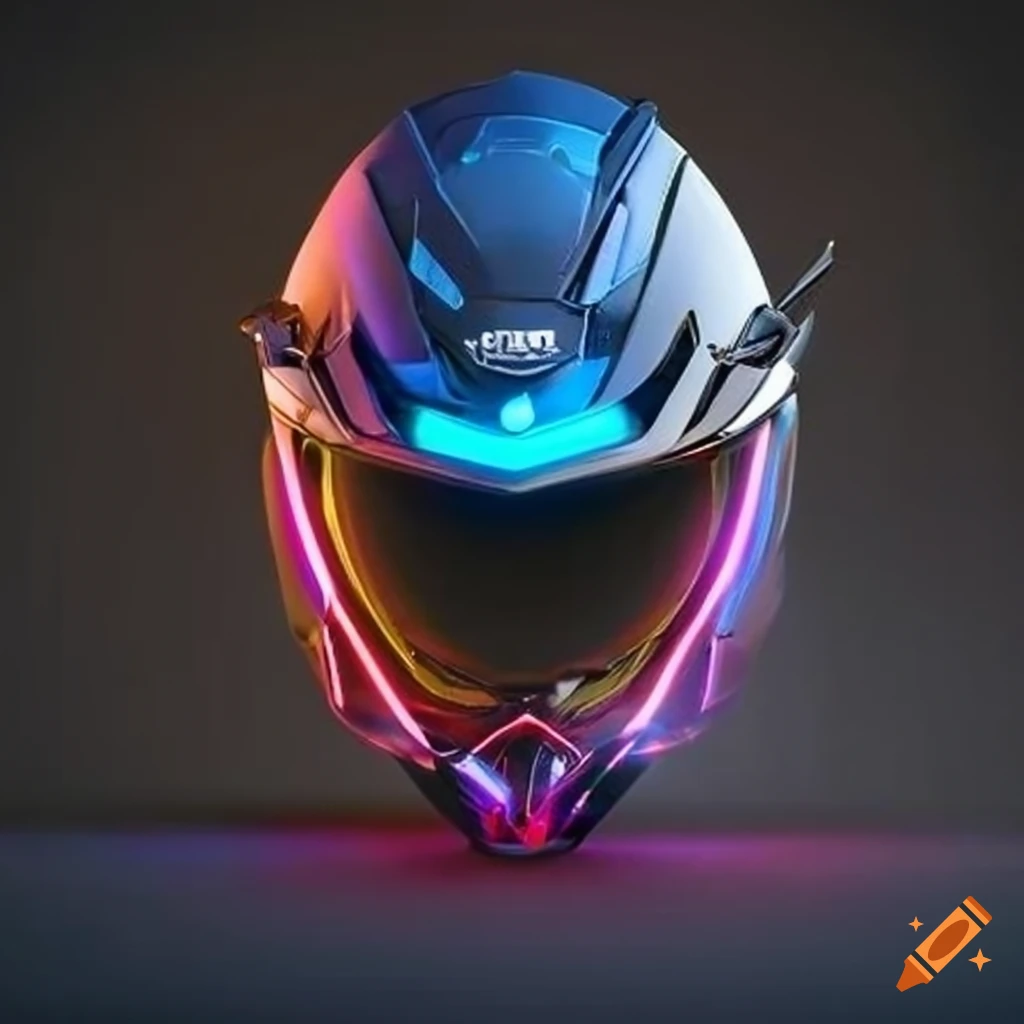 Motorcycle helmet with night vision