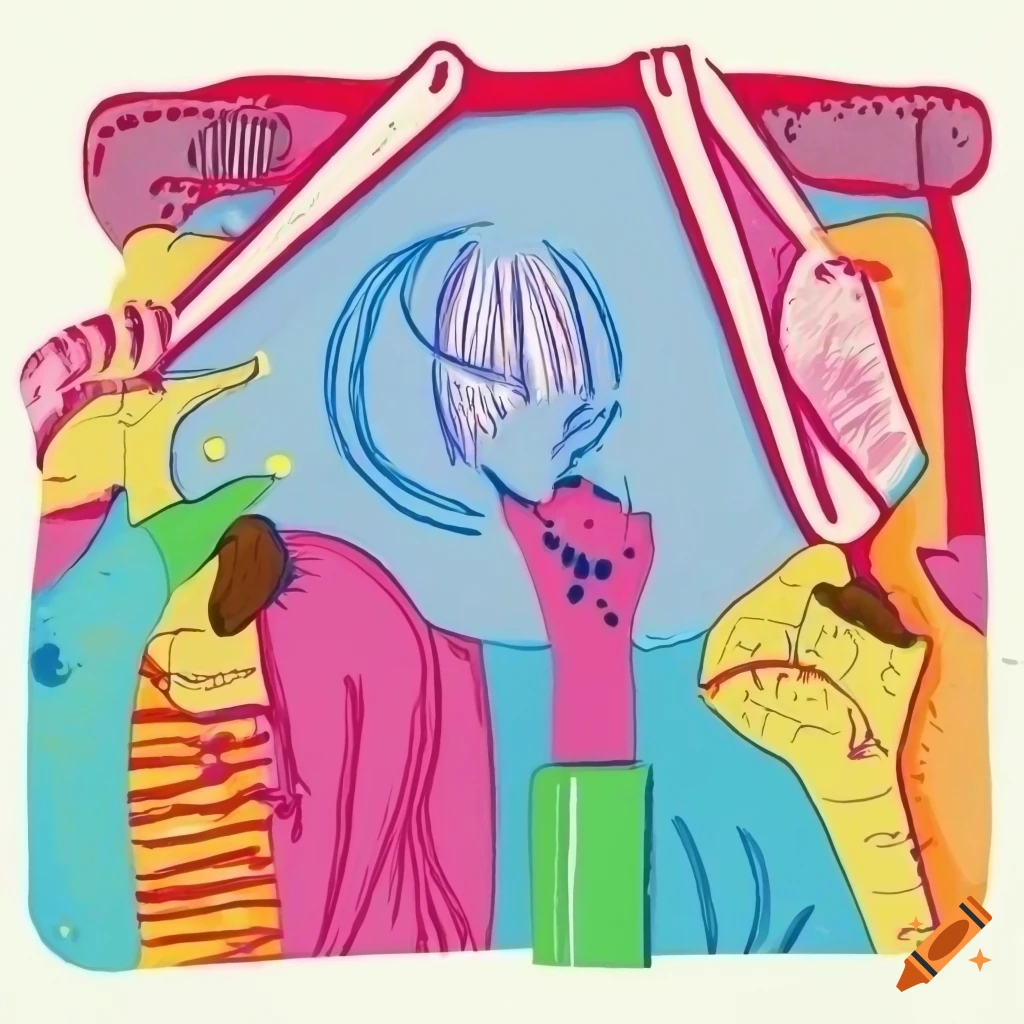 Poster illustrating the pros and cons of radiation