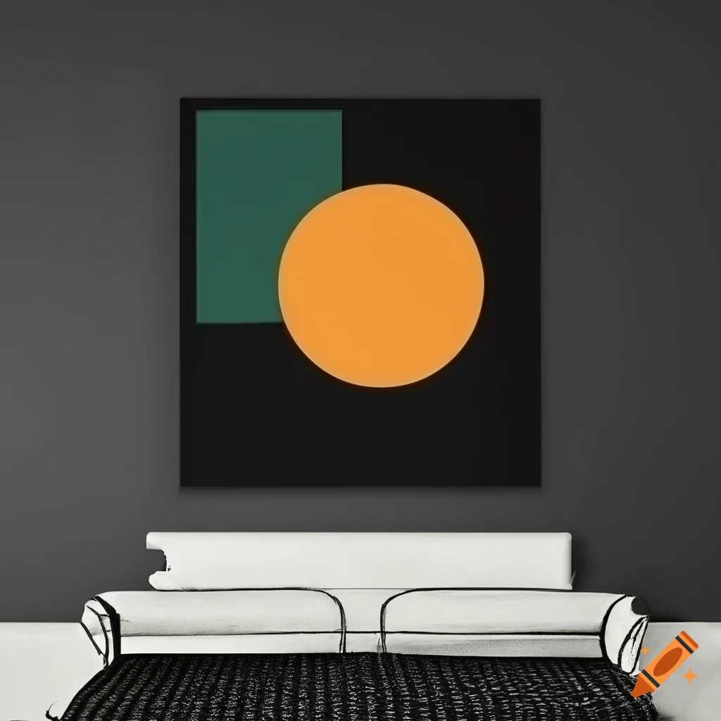 Bauhaus black poster design