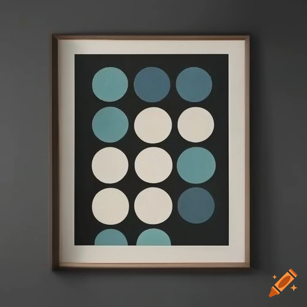 black Bauhaus poster