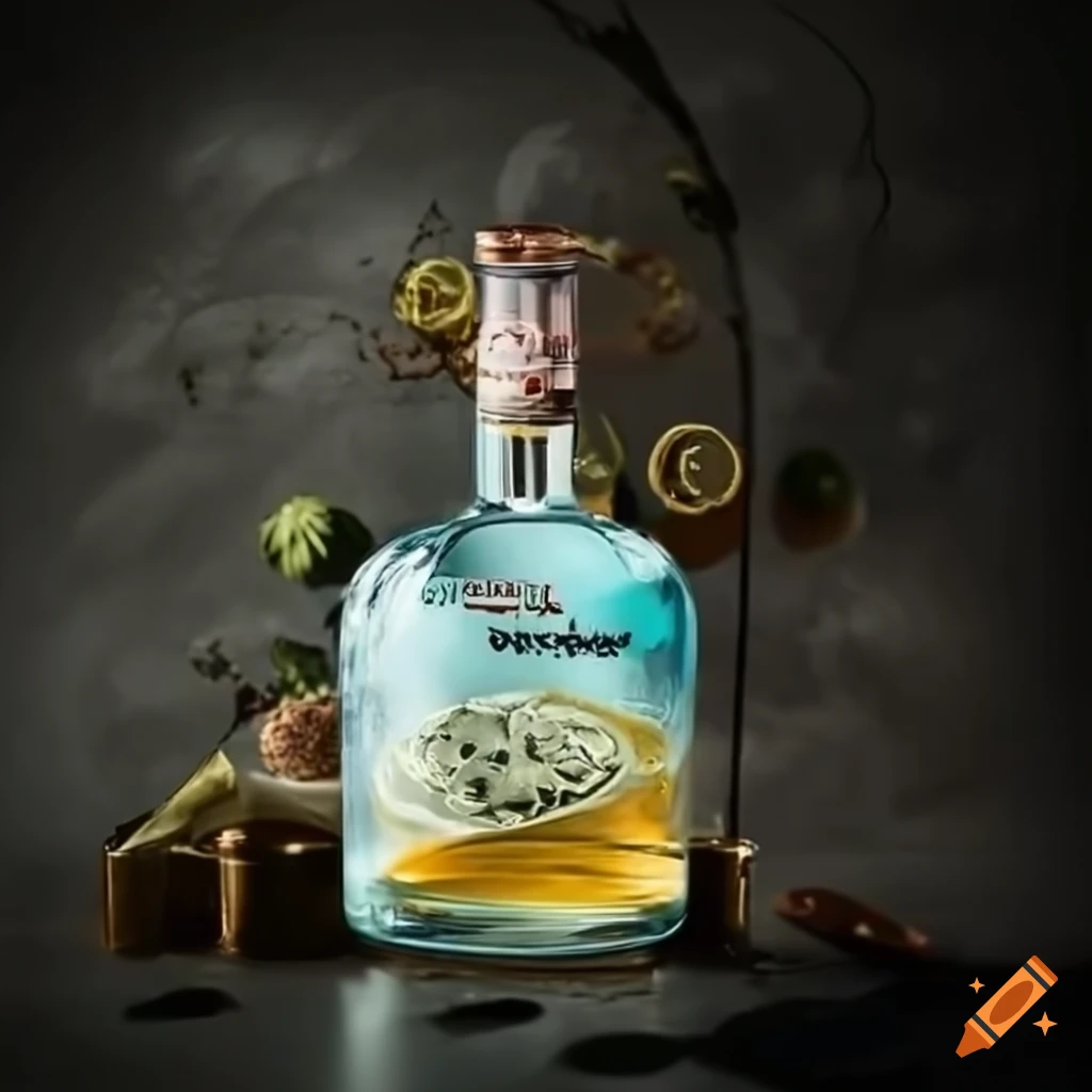 Etikette für Bichelsee-Gin 1. April-Special-Edition 2023