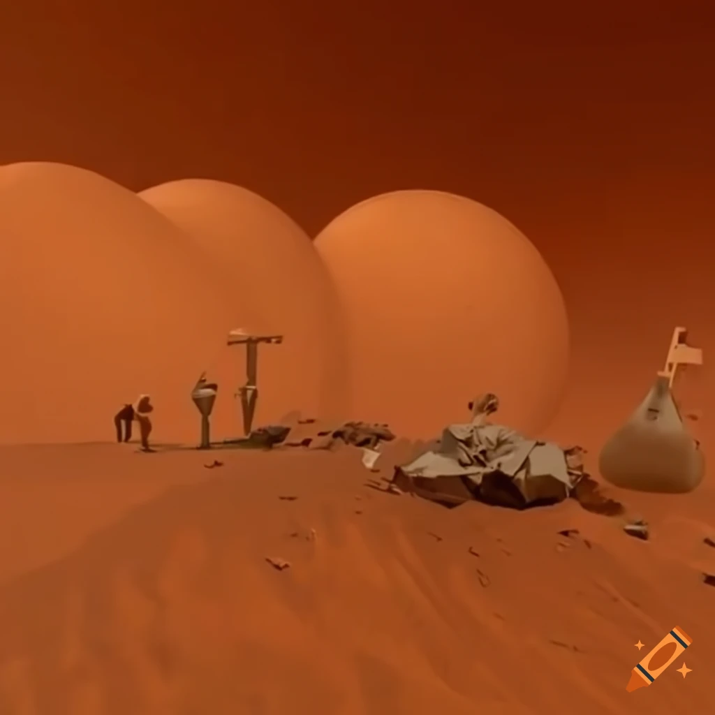 designing Martian habitats for harsh environment