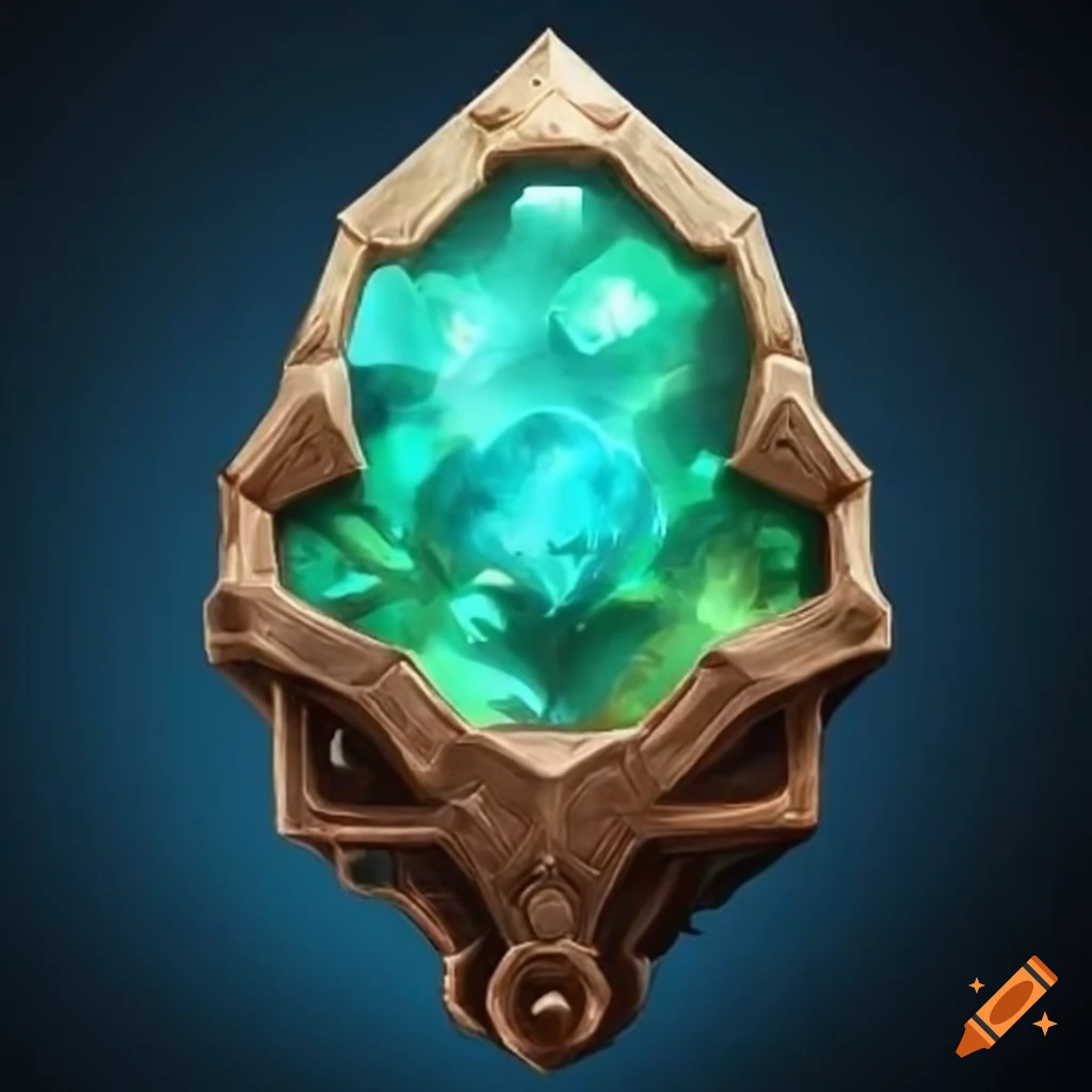 Image of a mythical gem artifact