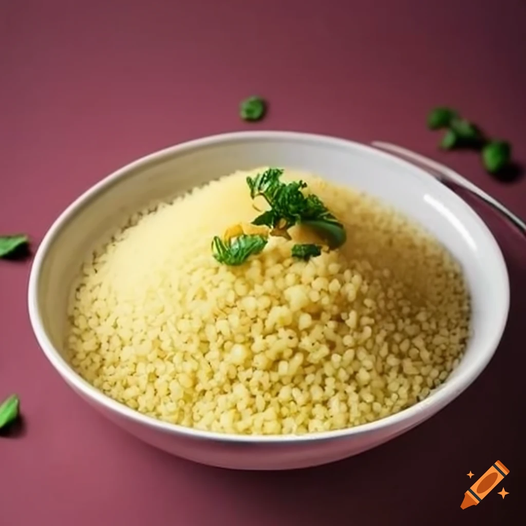 Couscous as a tasty side dish on Craiyon