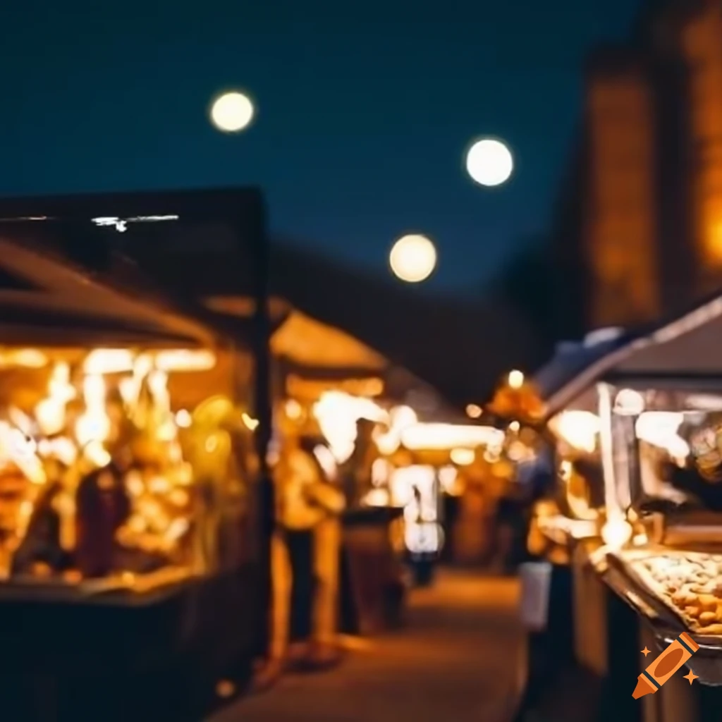 image of a closed market