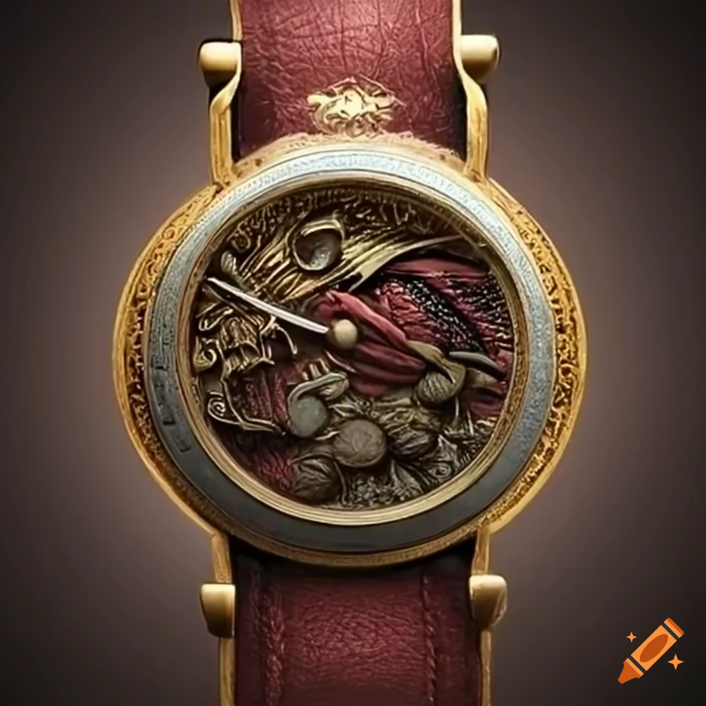 watch dial inspired by Fatih Sultan Mehmet