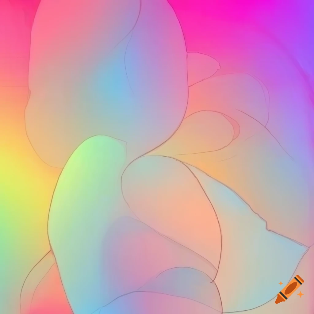 leaves with gradient colors