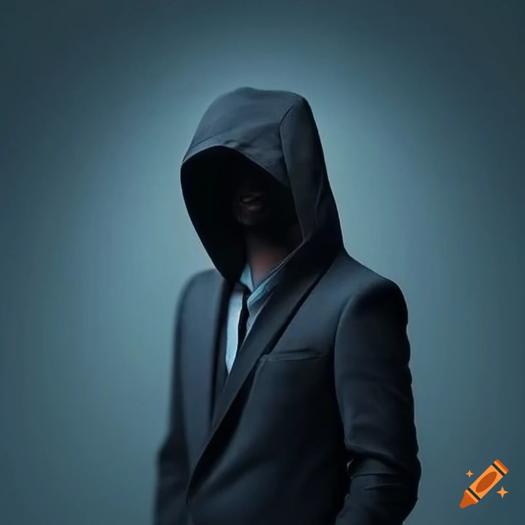 profile picture of a mysterious man in a suit