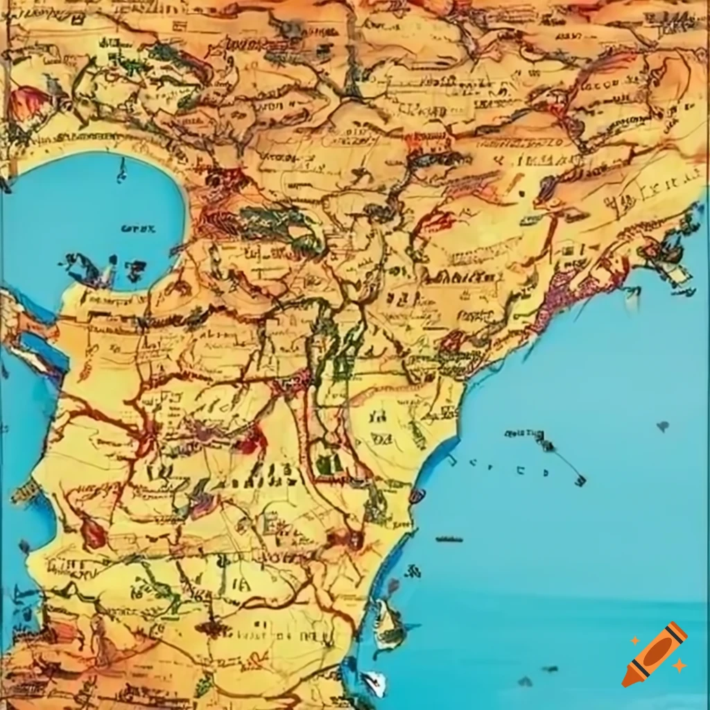 map of Spain with a line drawn 150 nautical miles from the coast