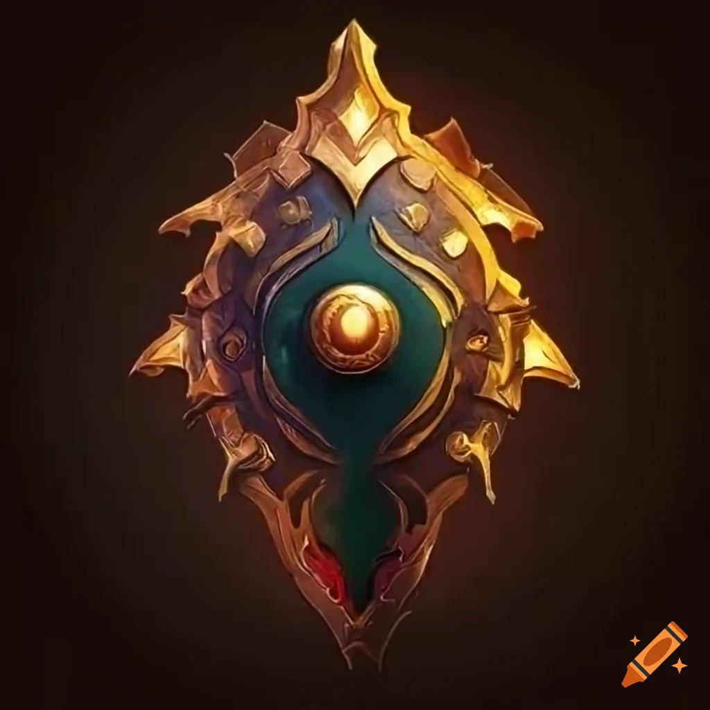 Image of a mythical legendary shield