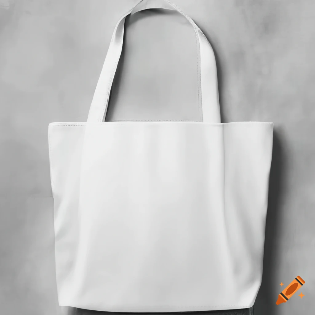 white tote bag