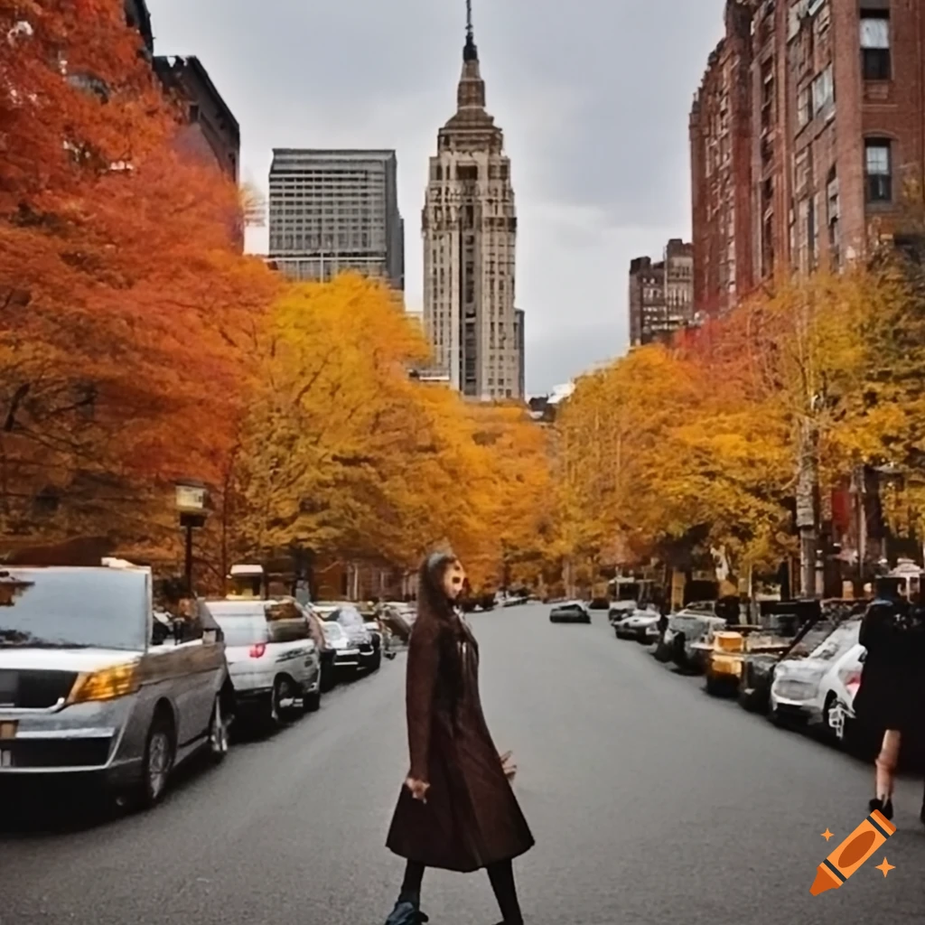 autumn in New York City