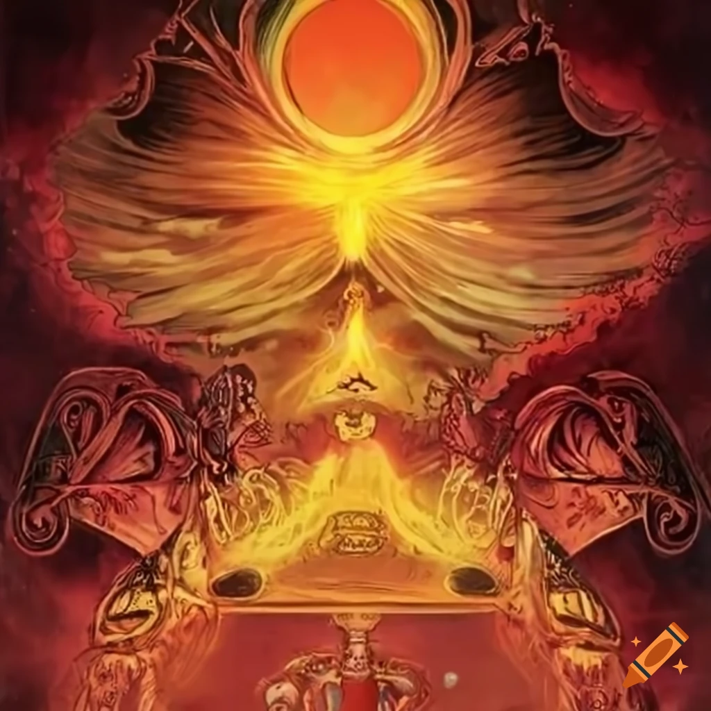 illustration of the Chariot tarot card
