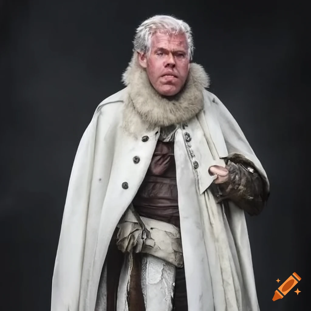 Ron Perlman wearing white armor in Game of Thrones