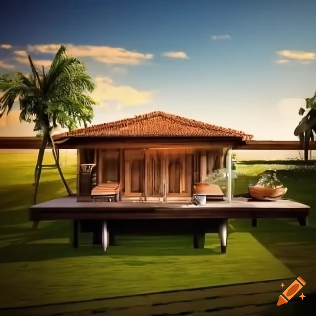 farmhouse design with integrated kitchen, dining room, and living room