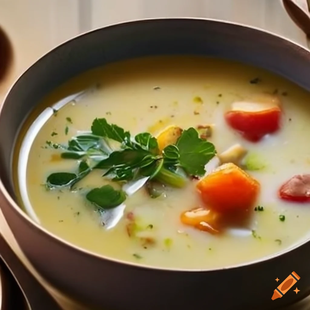 buchstabensuppe with pasta letters
