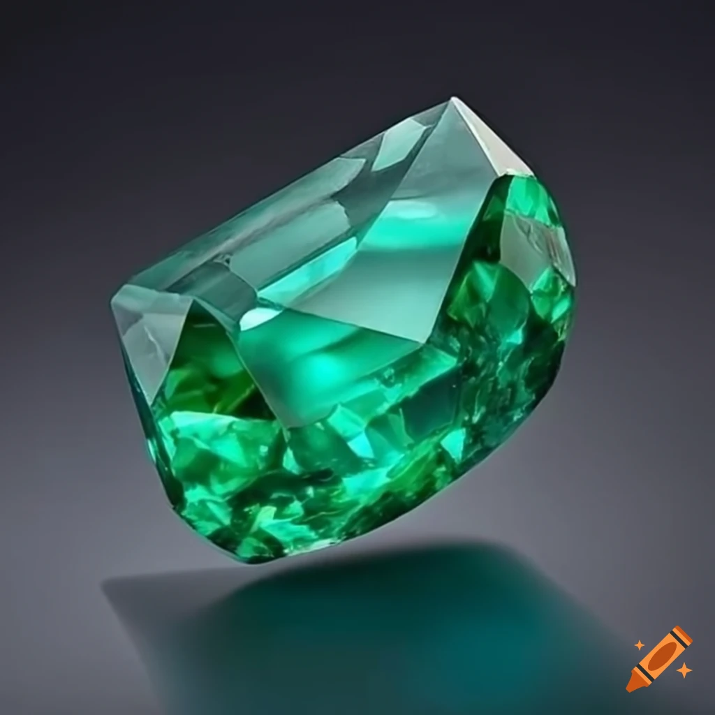 Green gem turning into 6 rings
