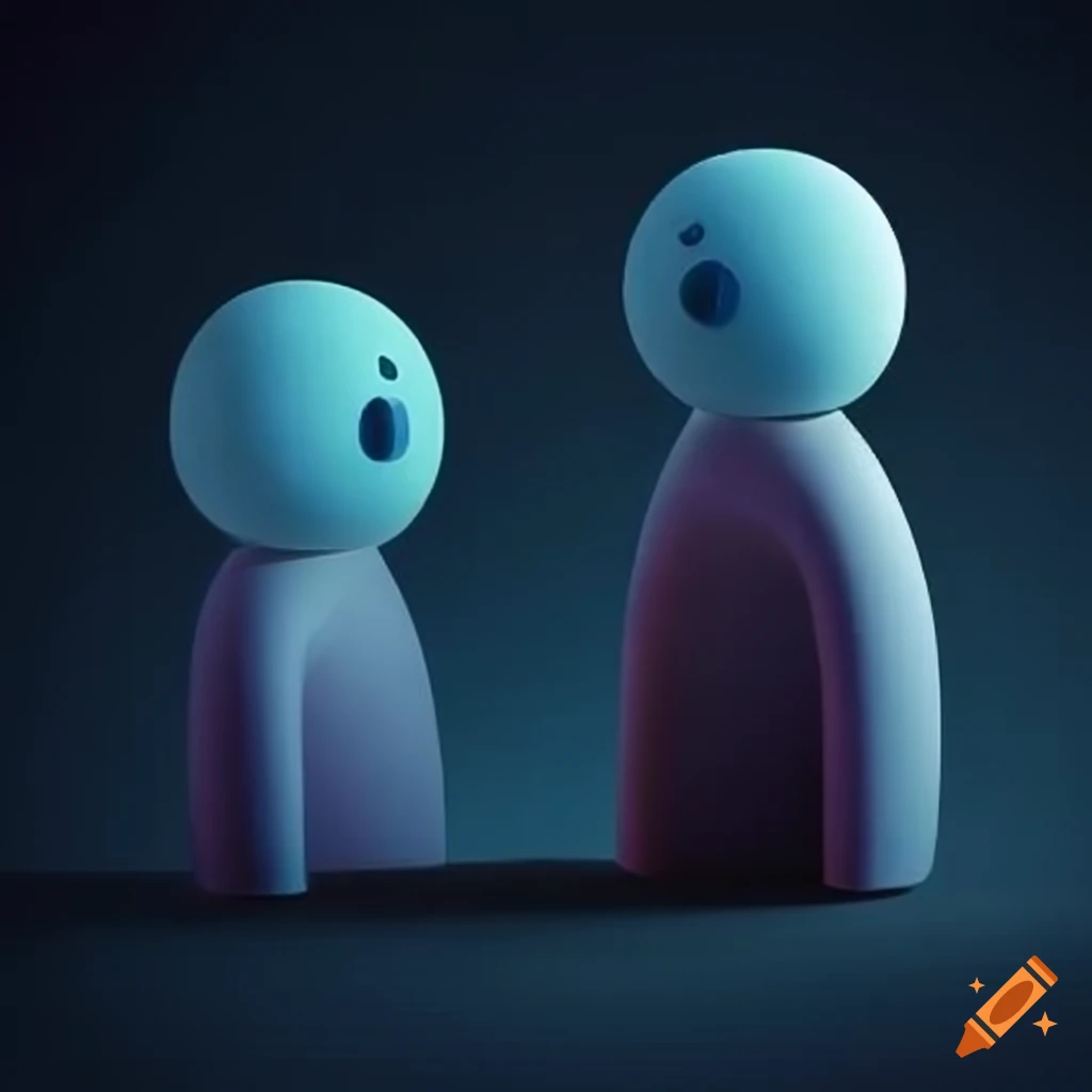 illustration of a conversation
