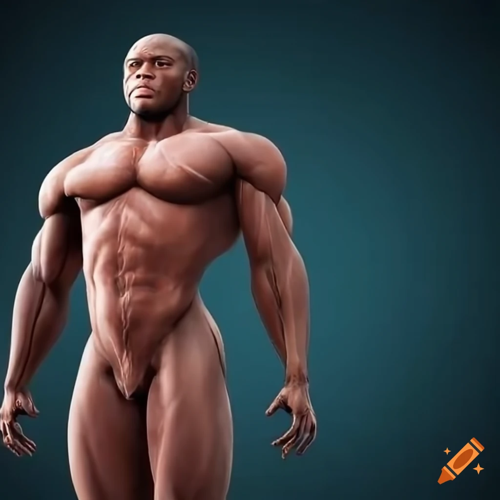 humorous depiction of a man lifting giant cotton instead of weights