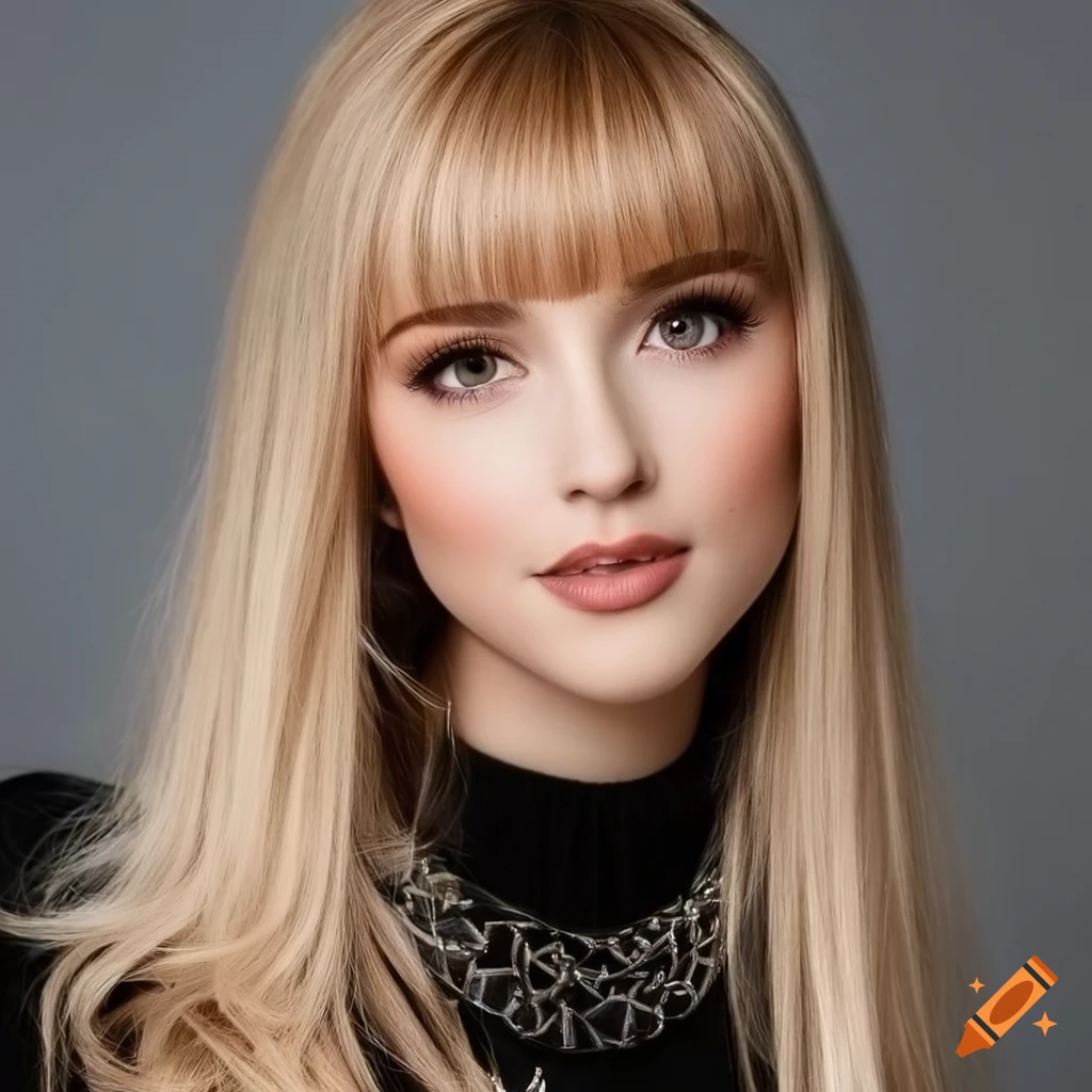 Detailed portrait of mabel pines in high resolution on Craiyon