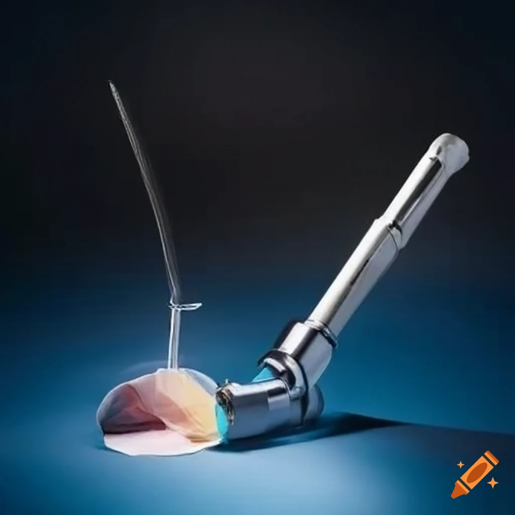 Innovative vacuum bag repair tool on Craiyon