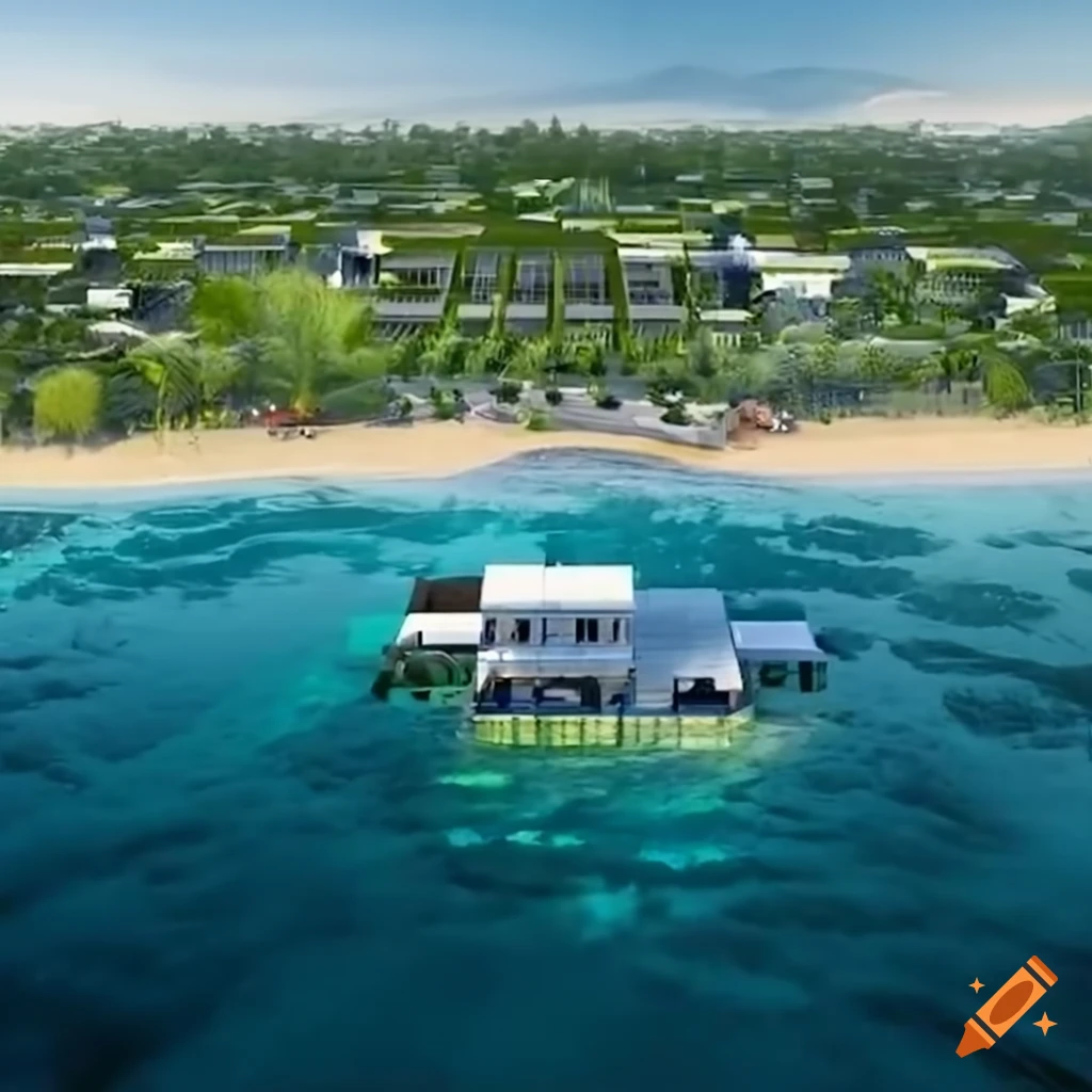 render of a vibrant sustainable community