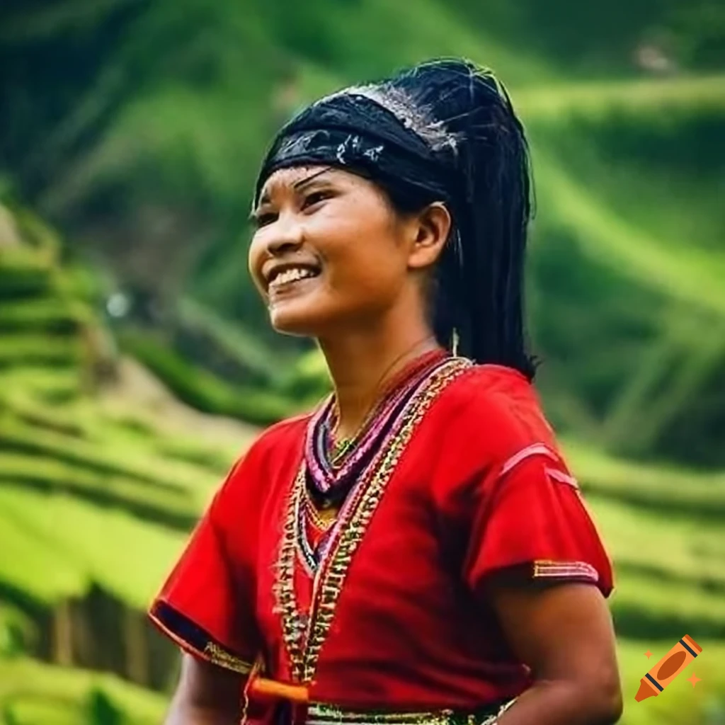 vibrant marketplace of Ifugao indigenous people in the Cordillera terraces