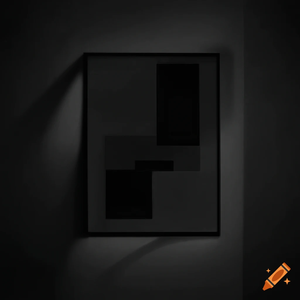 black snow Bauhaus poster