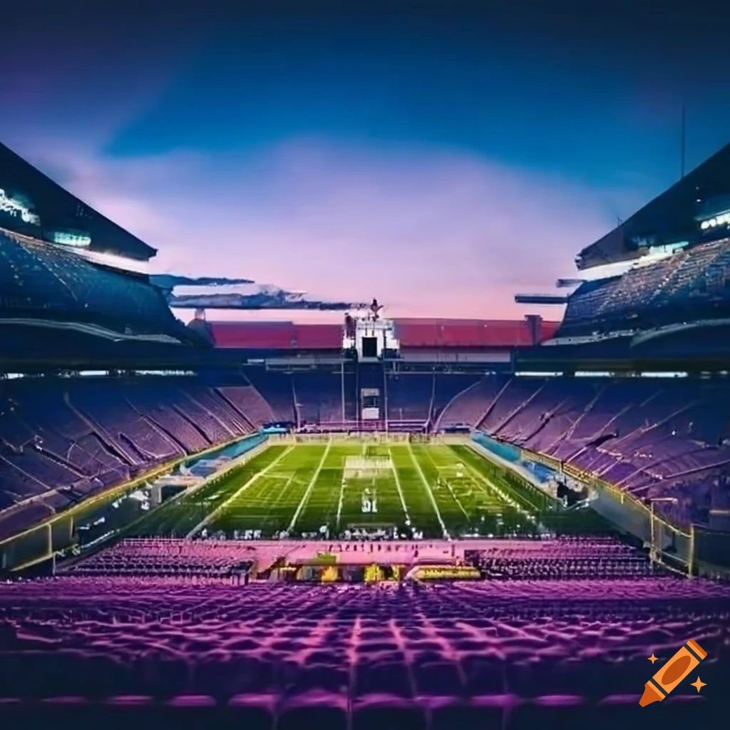 Husky stadium during a game