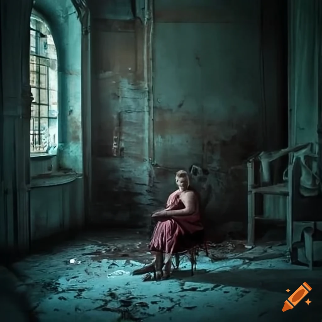 image of an abandoned asylum
