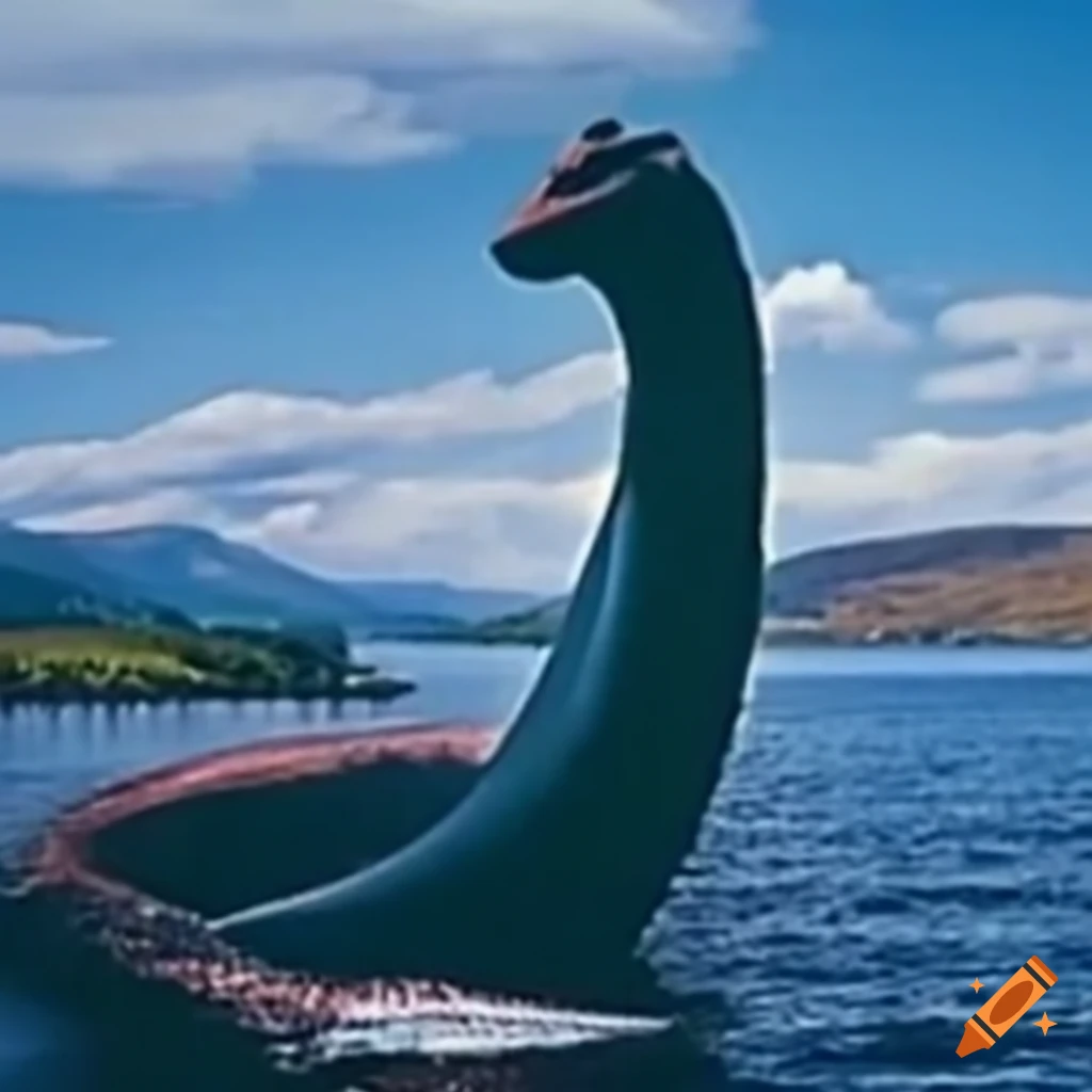 classic photo of the Loch Ness Monster
