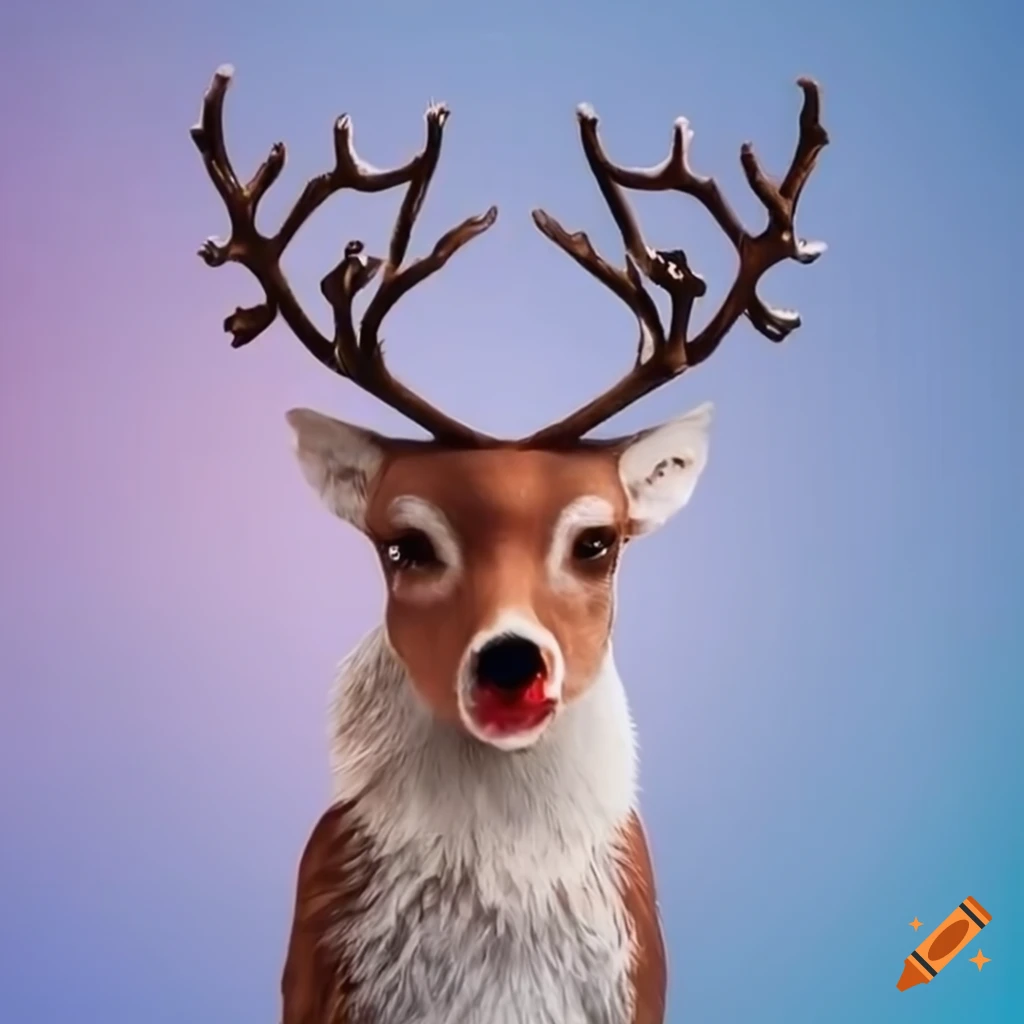 reindeer with a vitamin supplement