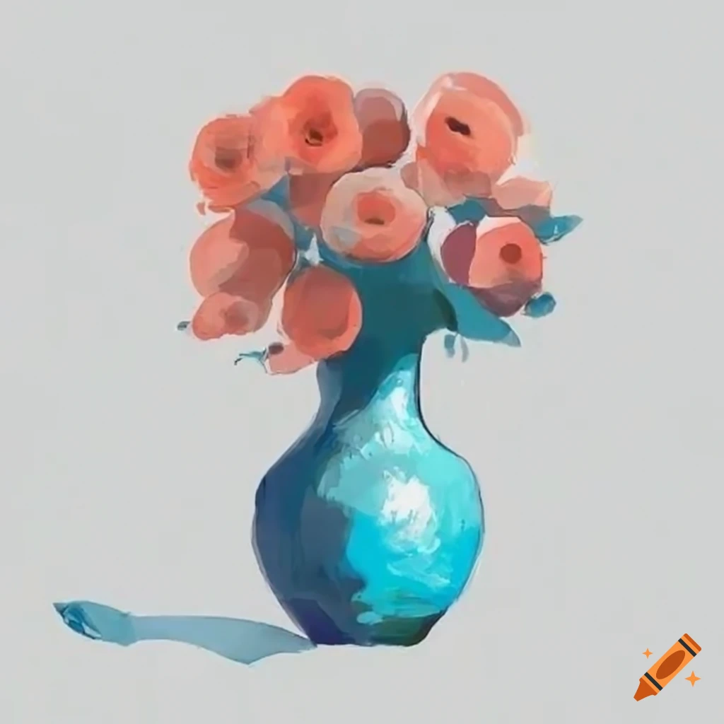 drawing of a vase