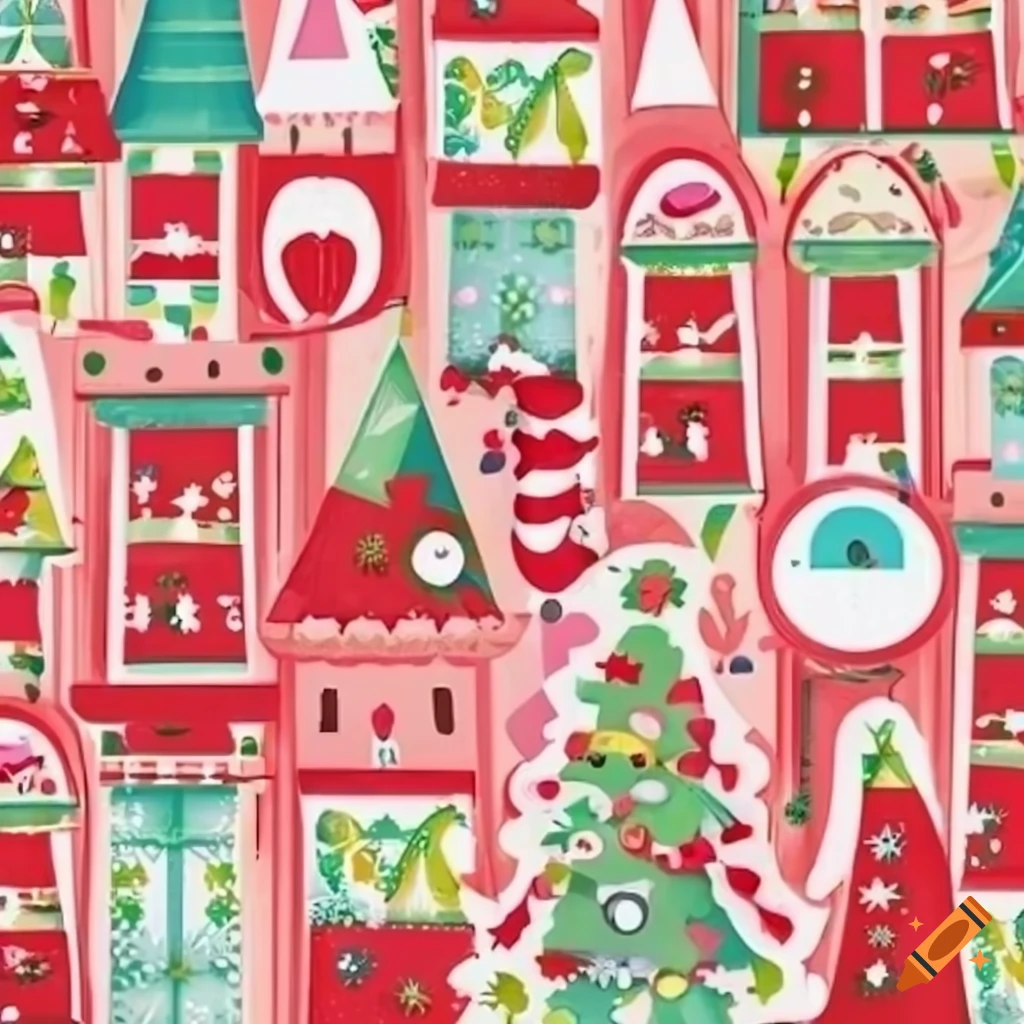 colección de papeles digitales para trabajar papelería o crafting de temática navideña
