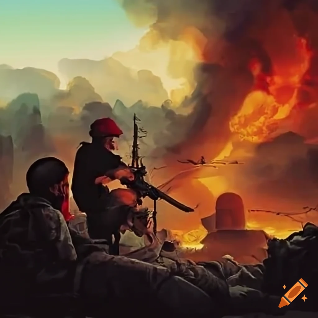 image depicting a conflict in Palestine