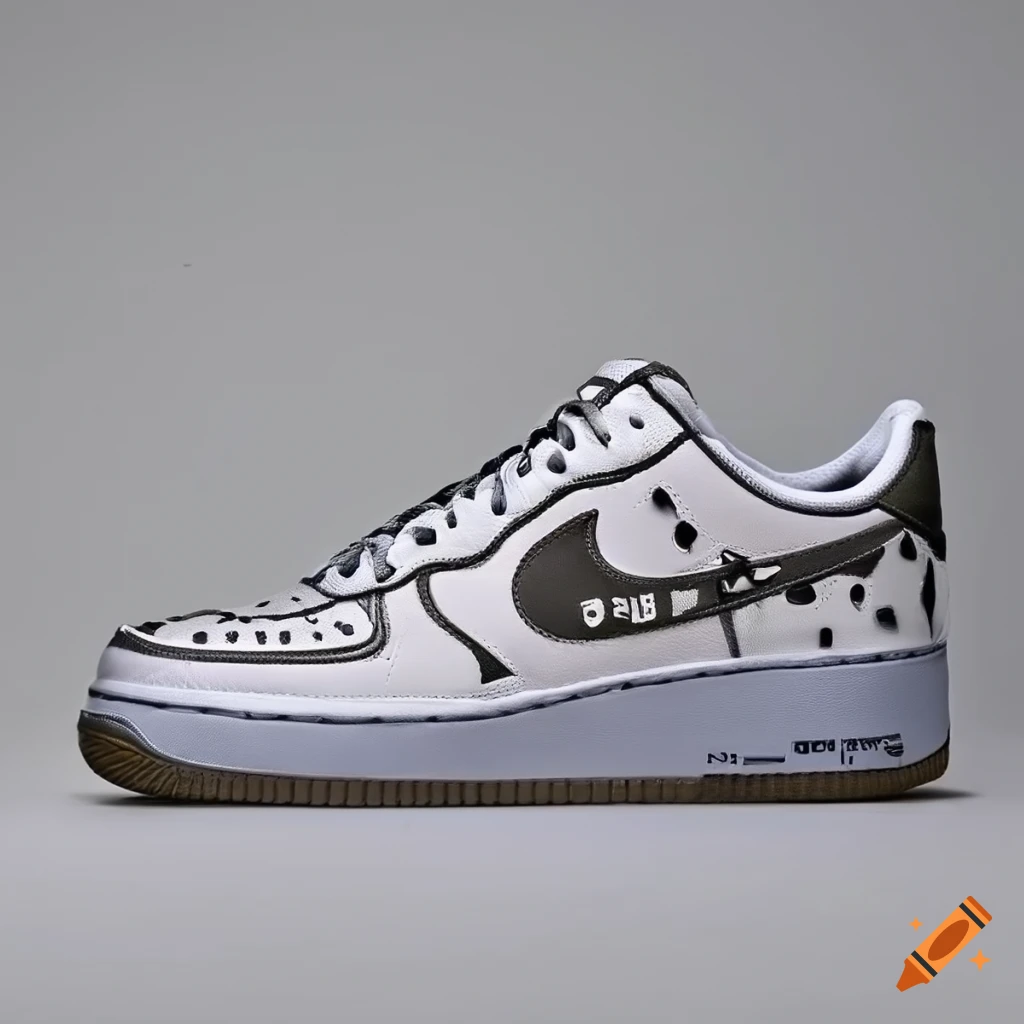 Custom air force 1 sneakers on Craiyon