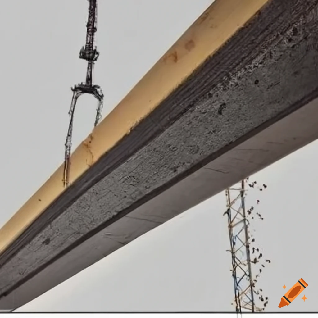 Carbon fiber reinforcement of concrete beams