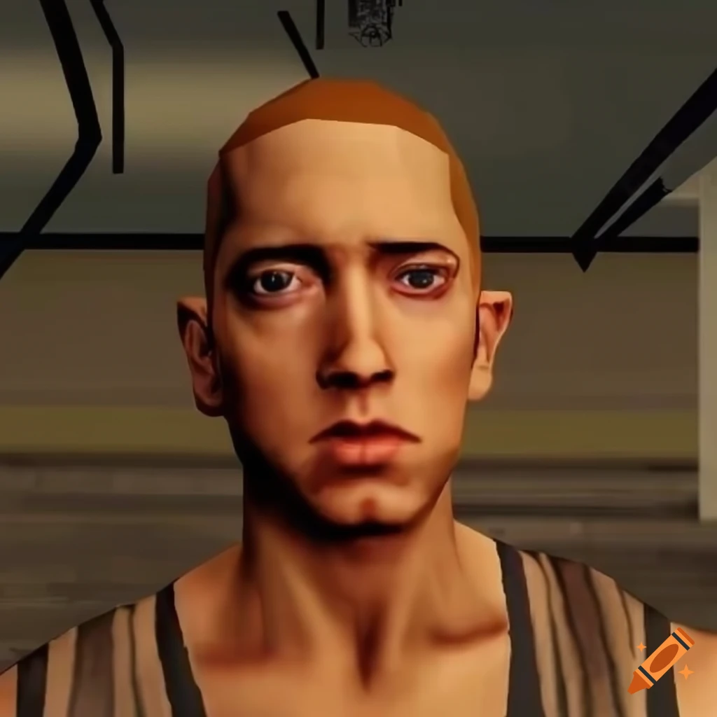 Screenshot Of Eminem In Gta San Andreas