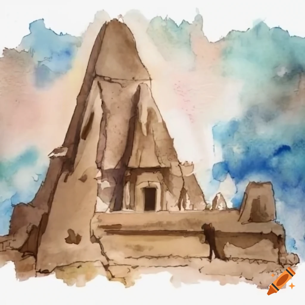 image of an ancient jedi temple