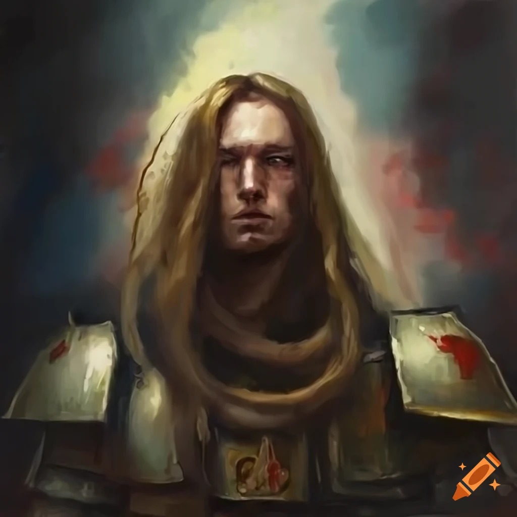 Cosplayer as a guardsman from warhammer 40k on Craiyon