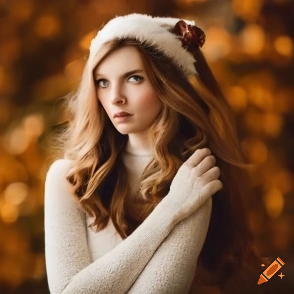 portrait-of-a-woman-with-grey-eyes-and-brown-hair-in-a-christmas-outfit