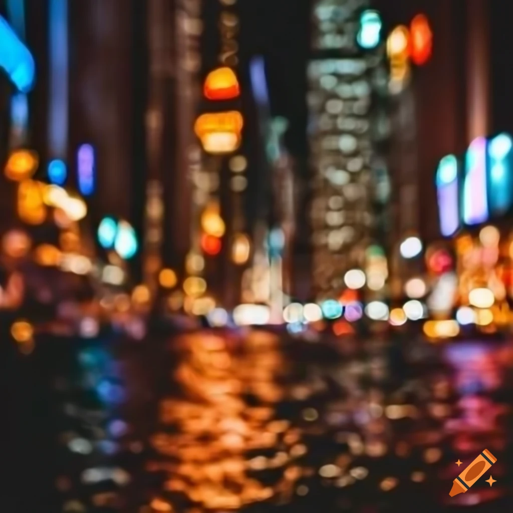 bokeh photo of nostalgic New York City