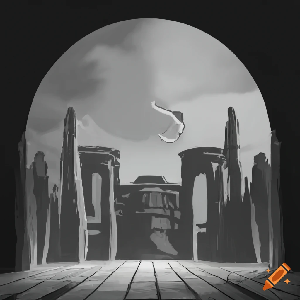 image of an ancient jedi temple