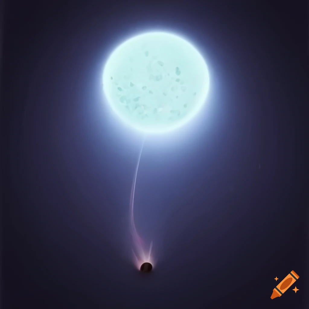 glowing single grain with magical aura